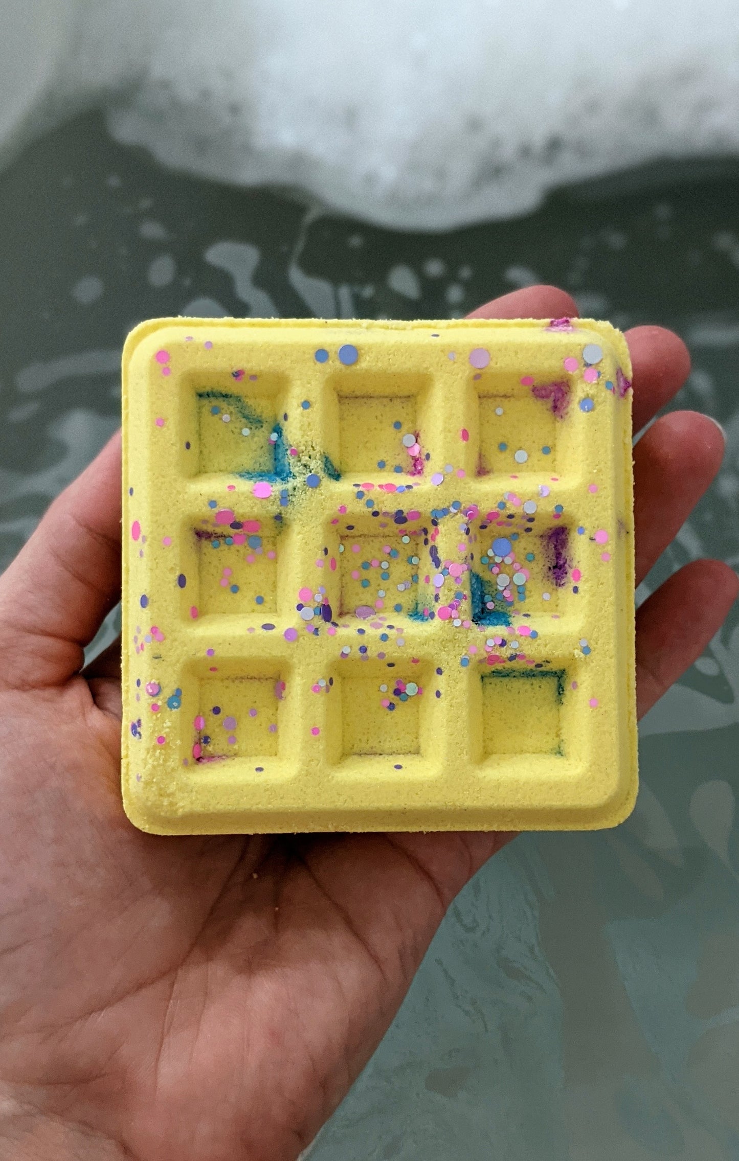 Once and Floral Waffle Bath Bomb